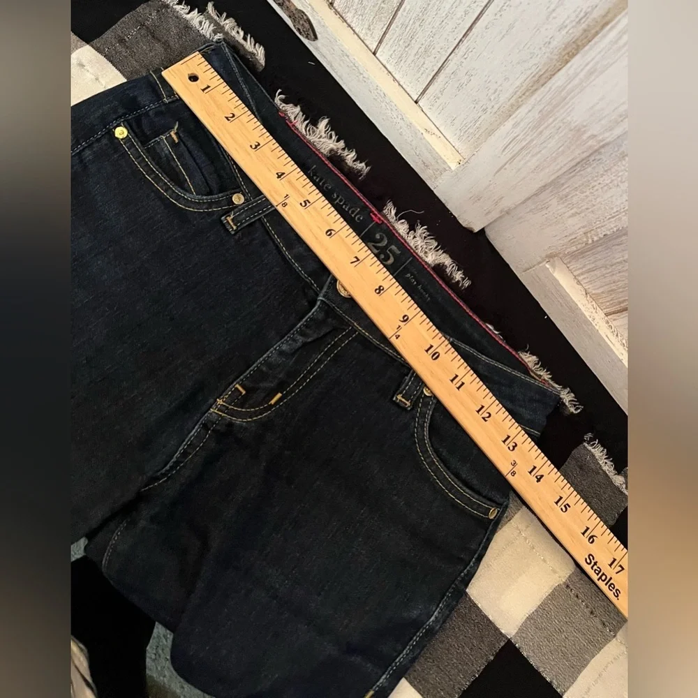 Kate Spade play hooky Midnight Blue Skinny Jeans